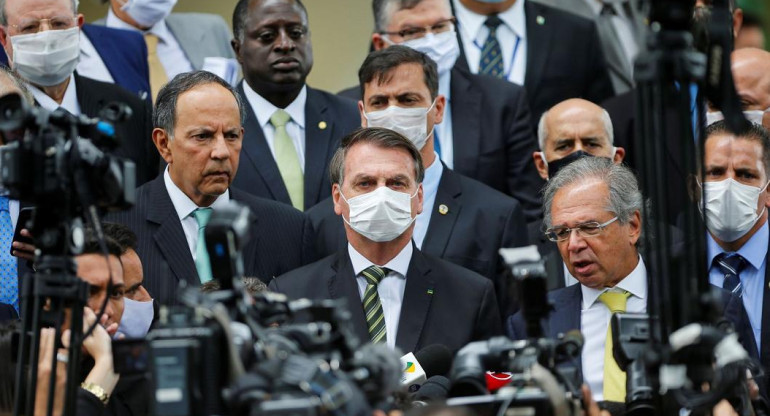 Jair Bolsonaro, Coronavirus en Brasil, Reuters