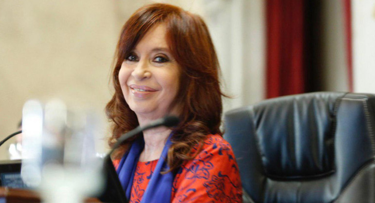 Senado, primera sesión virtual, Cristina Fernández de Kirchner, Foto Presidencia
