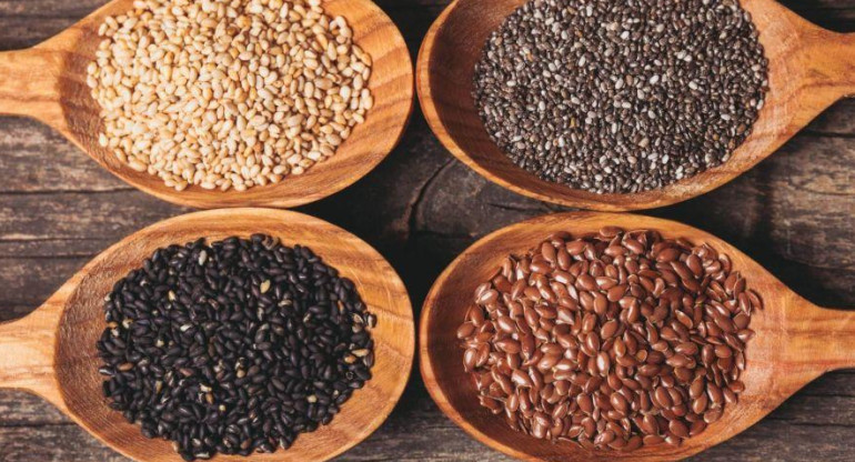 Granos, harinas, semillas y alimentos libres de gluten