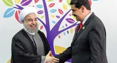 Presidentes de Irán y Venezuela