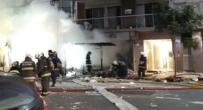 ExplosIón e incendio en perfumería de Villa Crespo, NA