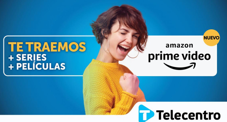 Telecentro, Amazon Prime Video, series, películas