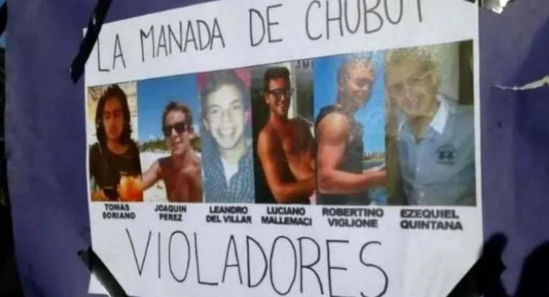 Violadores en manada en Chubut