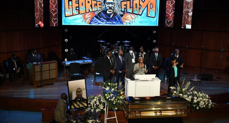 Funeral de George Floyd en Minneapolis, Reuters	
