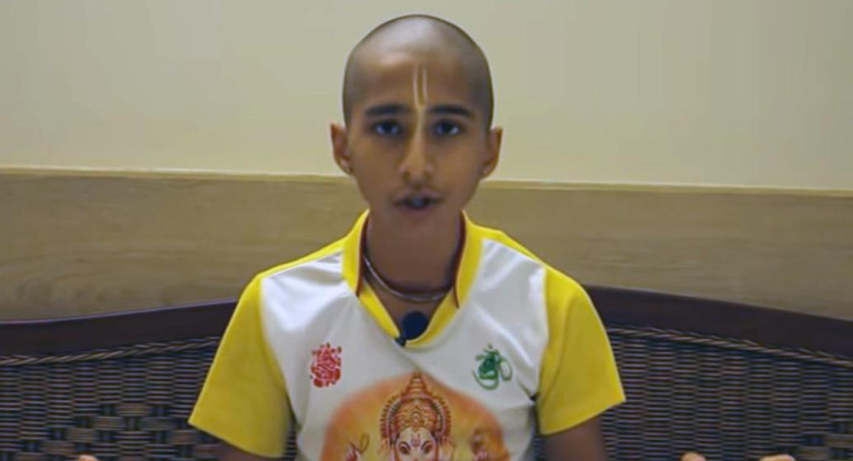 Abhigya Anand, niño indio que predijo el coronavirus
