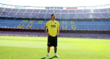 Lionel Messi en el Camp Nou