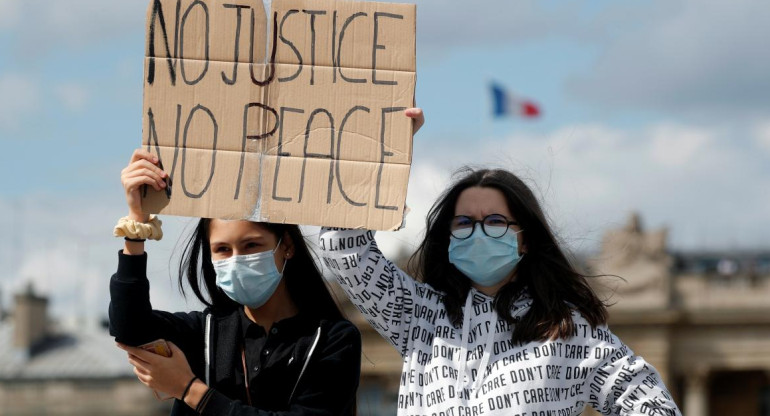 Marchas en Europa por la muerte de George Floyd, REUTERS