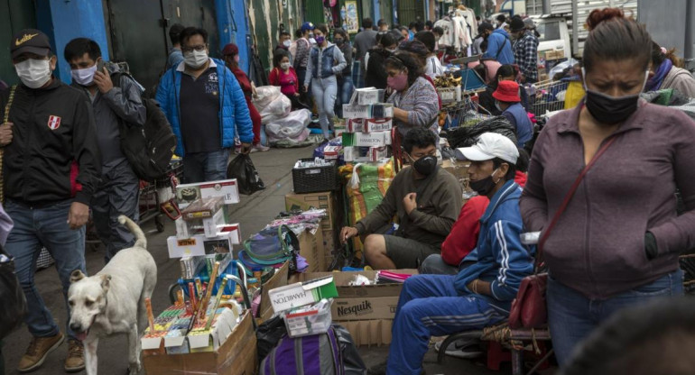 Mercado de Perú, coronavirus