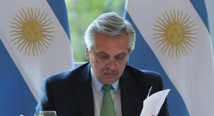 Alberto Fernández, presidente de Argentina, NA	