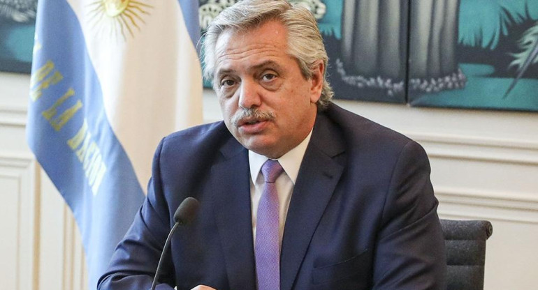 Alberto Fernández, presidente de Argentina, NA	