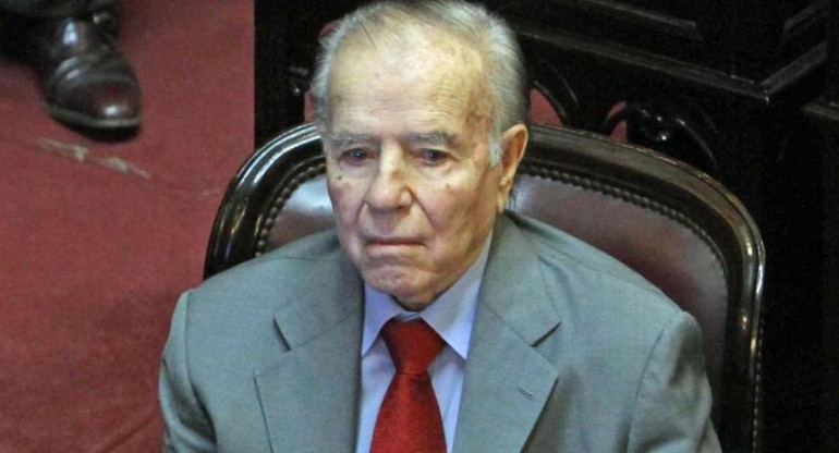Carlos Menem, ex presidente argentino