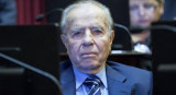 Carlos Menem, ex presidente de Argentina, Senador