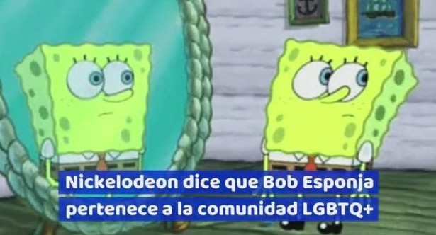 VIDEO REUTERS, Nickelodeon dice que Bob Esponja pertenece a la comunidad LGBTQ+