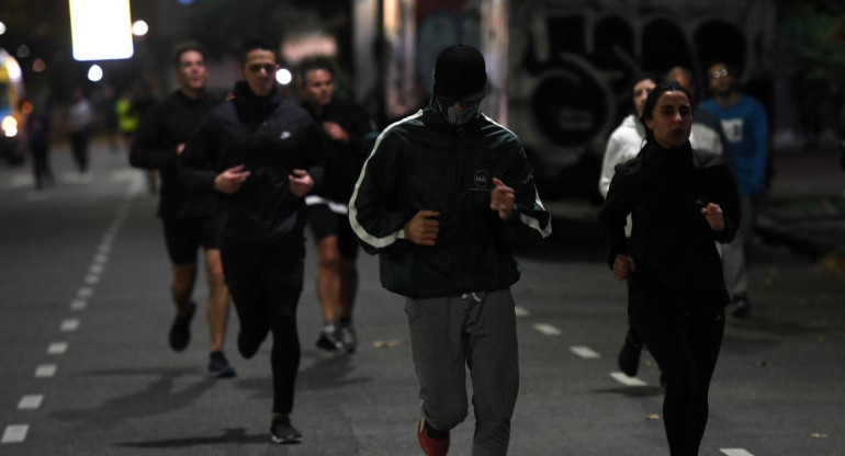 Runners en la Ciudad, coronavirus en Argentina