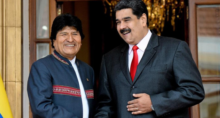 Nicolás Maduo y Evo Morales, Venezuela, Bolivia, Reuters