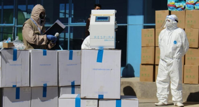 Compra respiradores con sobreprecios en Bolivia, coronavirus