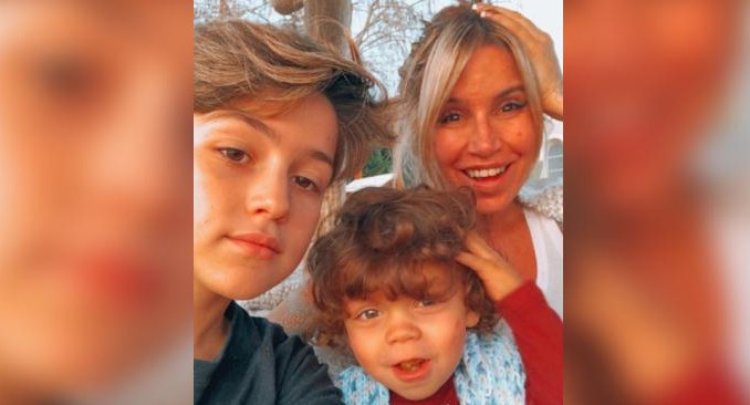 Flor Peña junto a sus hijos, Instagram, redes sociales