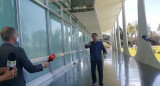 Jair Bolsonaro sin barbijo