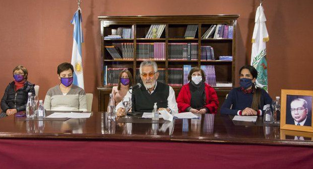 Alberto Rodríguez Saá, gobernador de San Luis, coronavirus en Argentina, Foto Agencia de Noticias de San Luis