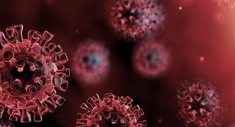 Coronavirus en el mundo, foto artística