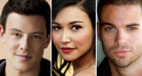 Cory Monteith, Naya Rivera, Mark Salling, Glee