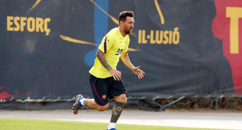 Lionel Messi, Barcelona, fútbol, Agencia NA