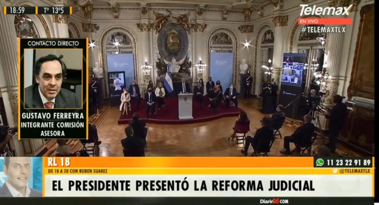 Corte Suprema, Gustavo Ferreyra, un asesor de Alberto Fernández pide mayoría de mujeres, RADIO LATINA