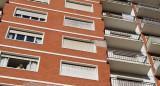 Edificio de Mar del Plata donde cayo mampostería 