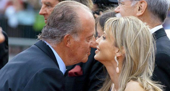 Juan Carlos I y Corinna Larsen, Foto El Mundo