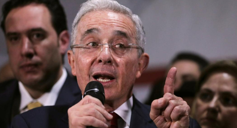 Ex presidente de Colombia, Álvaro Uribe, Reuters