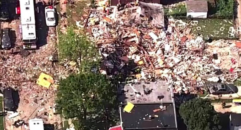 Explosión en vecindario de Baltimore, Estados Unidos, REUTERS