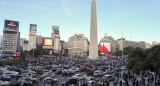 Marcha contra el Gobierno, Obelisco, Agencia NA