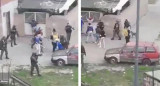 Violento enfrentamiento en la 1-11-14, Policía y vecinos