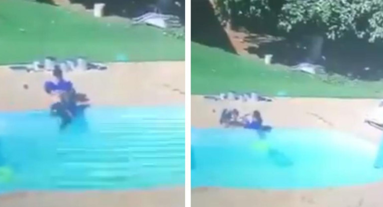 Video viral, niño salvando a su amigo de terminar ahogado