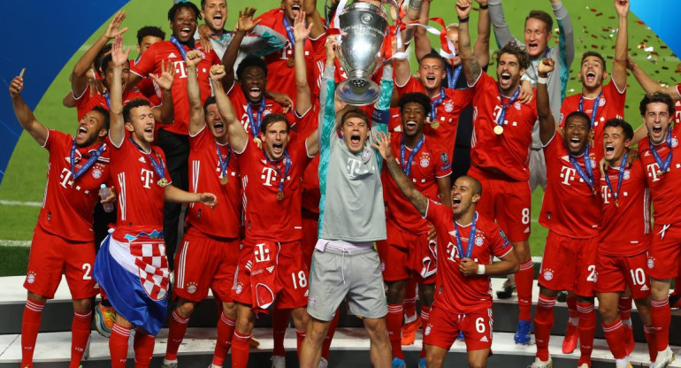 Champions League, Bayern Munich vs. PSG, campeón, NA