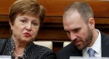 Kristalina Georgieva y Martín Guzmán, REUTERS