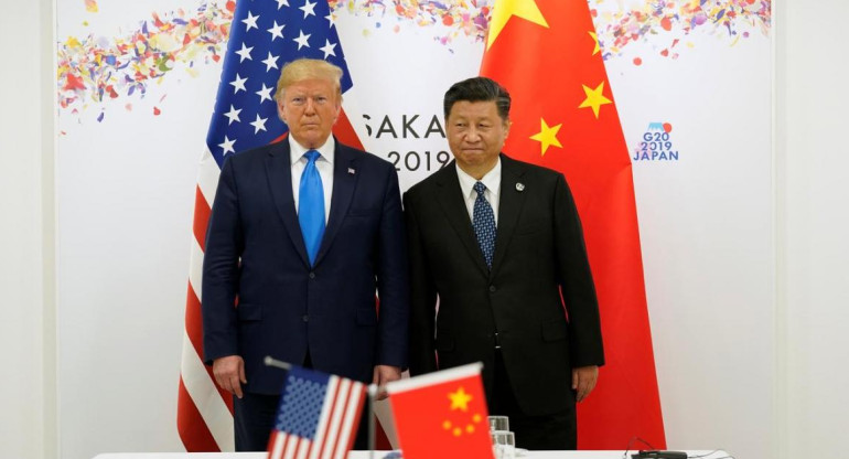 Donald Trump y Xi Jinping, REUTERS