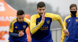 Entrenamiento de Boca Juniors, cuarentena, fútbol, NA