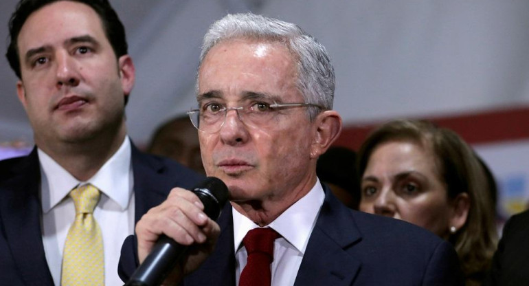 Álvaro Uribe, ex presidente de Colombia, Reuters