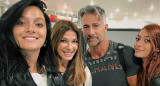 Oriana Sabatini, Catherine Fulop, Osvaldo Sabatini, Tiziana Sabatini 