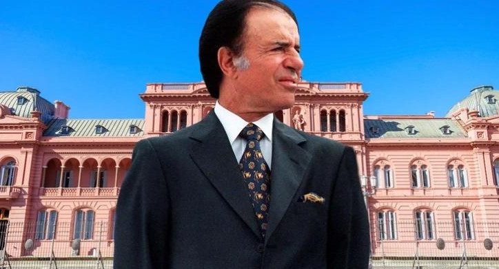 Carlos Menem, presidente en los 90