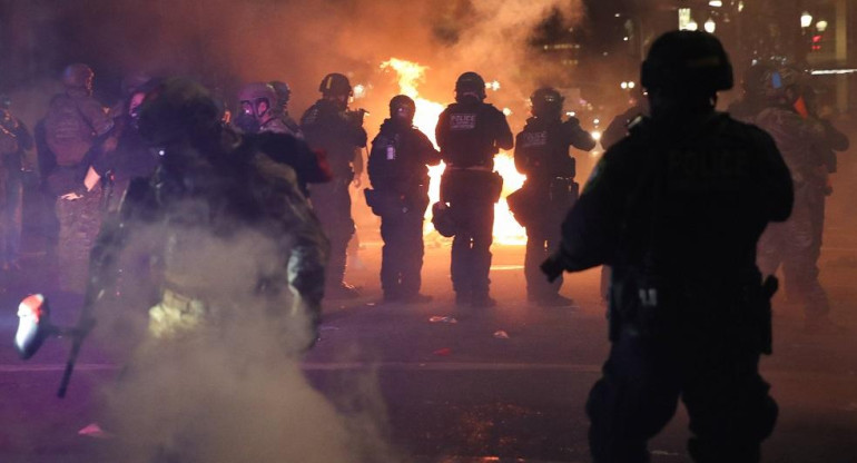 Violencia en Estados Unidos, incidentes, Portland, Reuters.