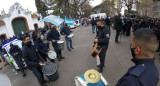 Reclamos de Policía Bonaerense en la Quinta de Olivos, Agencia NA
