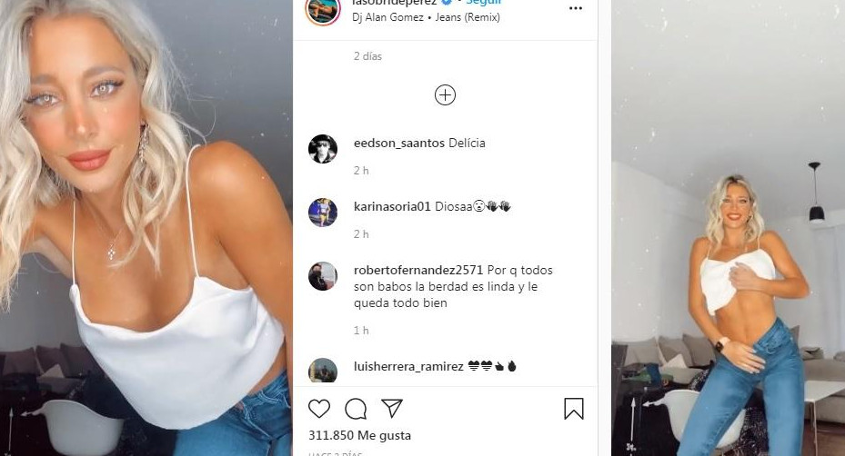 Sol Pérez usó unos jeans que enloquecieron a sus seguidores en redes