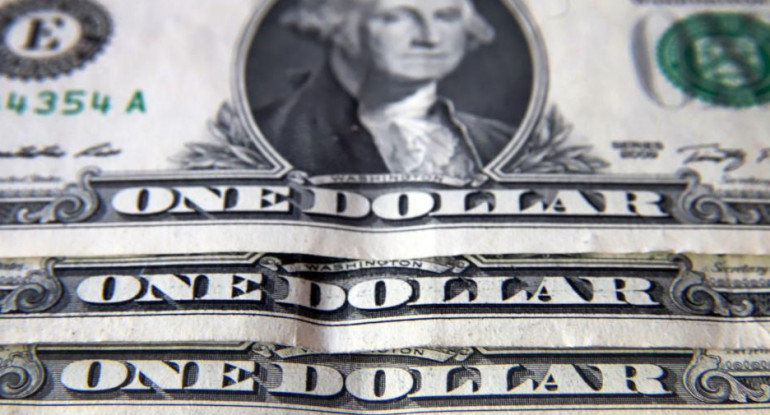 Dólar, dólares, monedas, NA