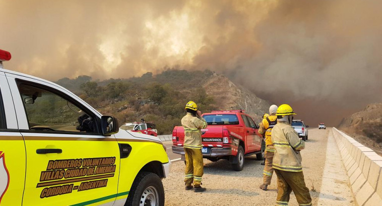 Incendios en Córdoba, NA