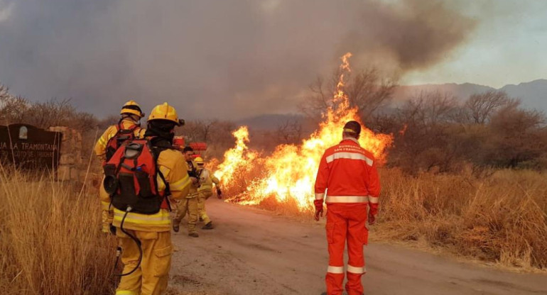 Incendios en Córdoba, NA