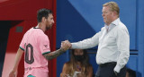 Messi y Koeman, Barcelona, Reuters