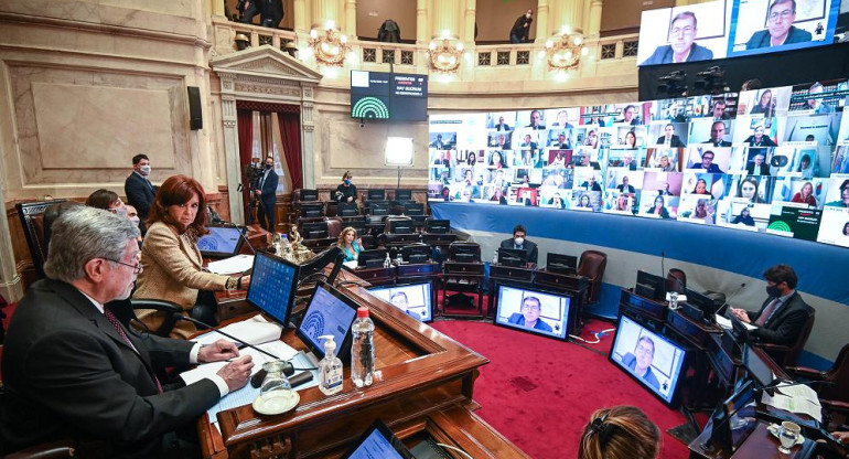 Senado de la Nación, Cámara de Senadores, Cristina Kirchner, Congreso, NA