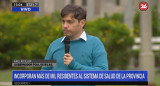 Axel Kicillof, incorporación de residentes al sistema sanitario, CANAL 26